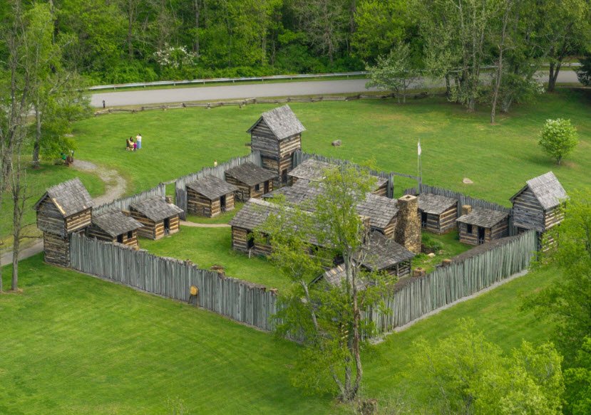 Pricketts Fort State Park, West Virginia, USA
